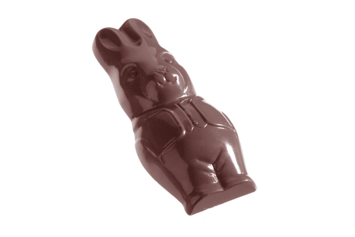 CW1055 - Chocolate World - Chocolate Smiling Hare Polycarbonate Mould