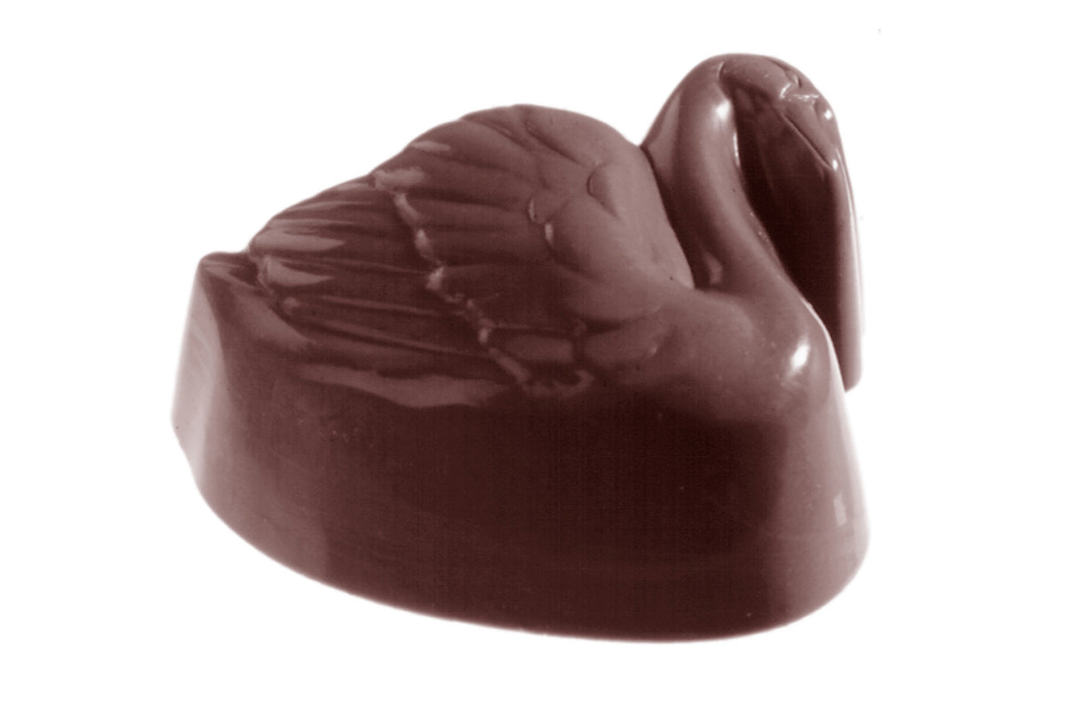 CW1056 - Chocolate World - Chocolate Swan Polycarbonate Mould