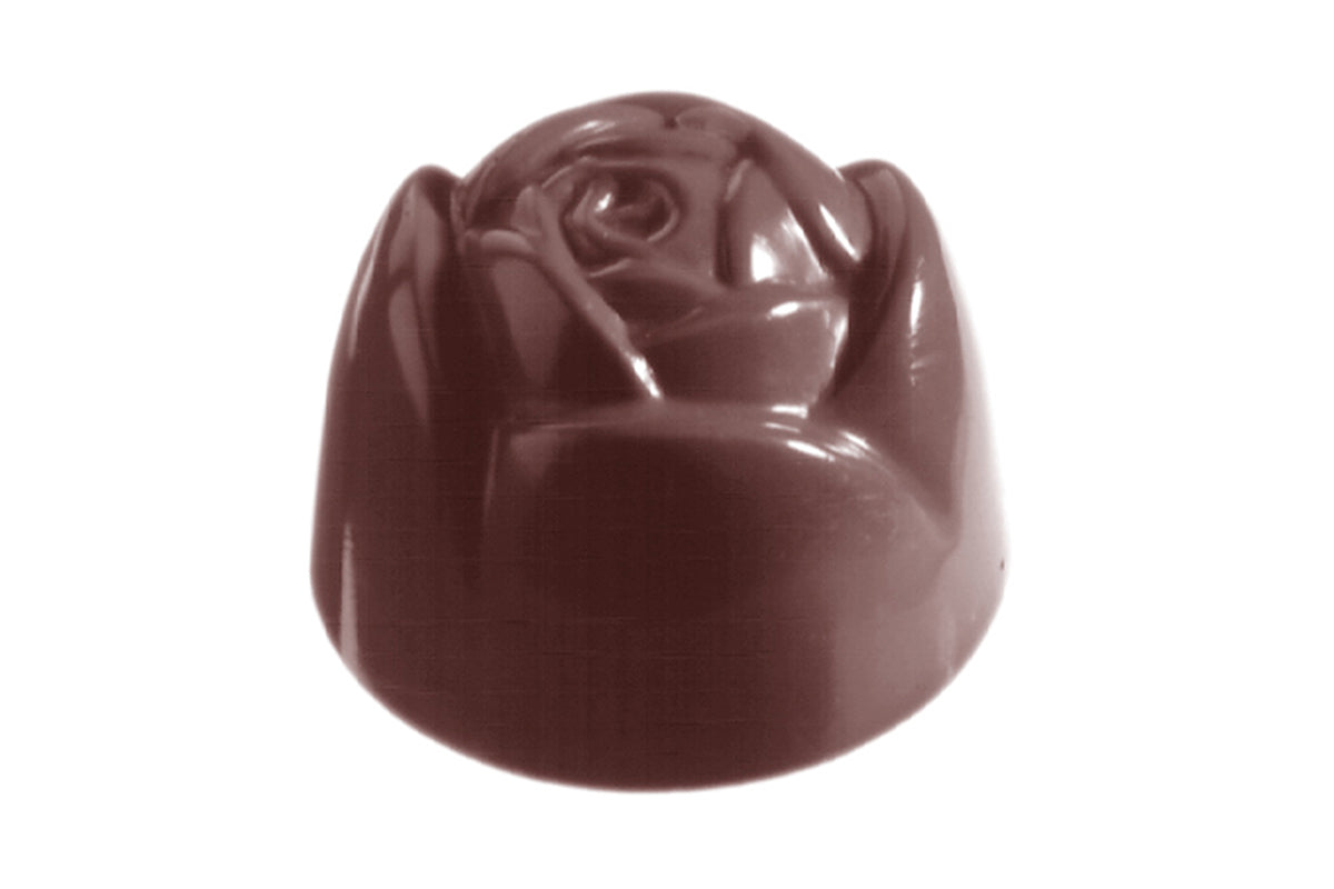 CW1058 - Chocolate World - Chocolate Rose Polycarbonate Mould