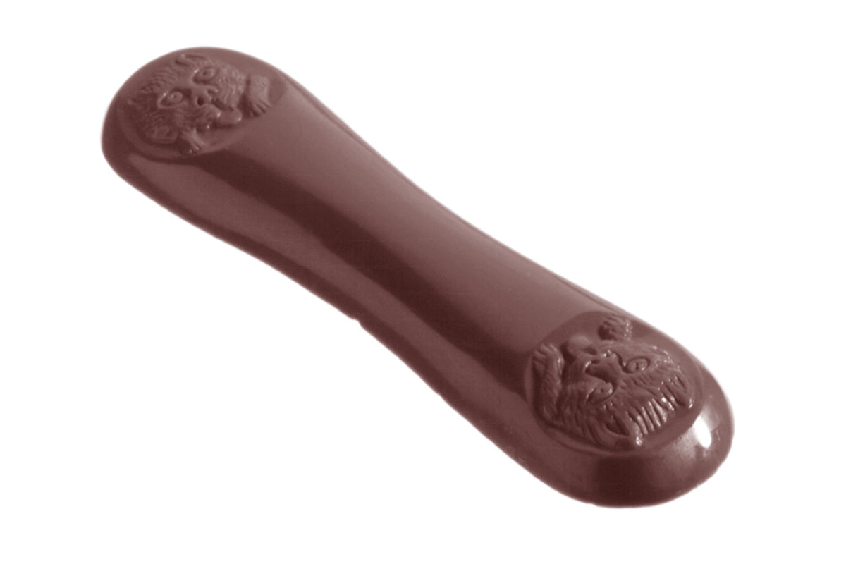 CW1062 - Chocolate World - Chocolate Cat's Tongue Polycarbonate Mould