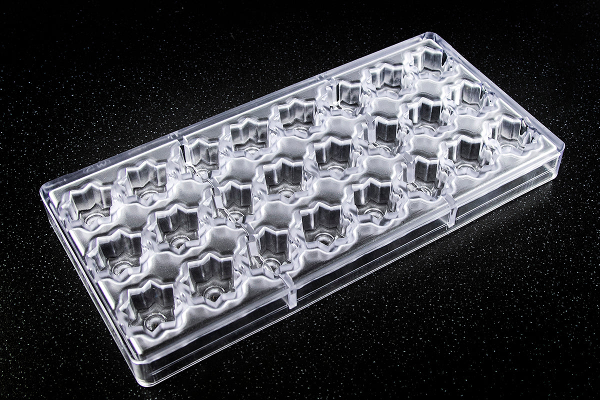 CW1068 - Chocolate World - Chocolate Star Polycarbonate Mould