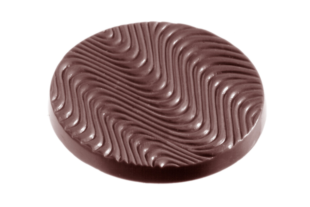 CW1076 - Chocolate World - Florentine Ø 59 mm Polycarbonate Mould