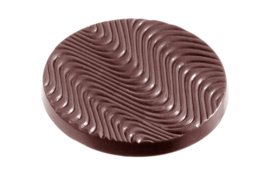 CW1076 - Chocolate World - Florentine Ø 59 mm Polycarbonate Mould