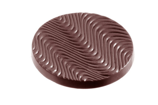 CW1077 - Chocolate World - Florentine Ø 49 mm Polycarbonate Mould