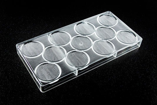 CW1077 - Chocolate World - Florentine Ø 49 mm Polycarbonate Mould