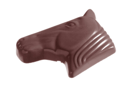 CW1083 - Chocolate World - Chocolate Horse Head Polycarbonate Mould