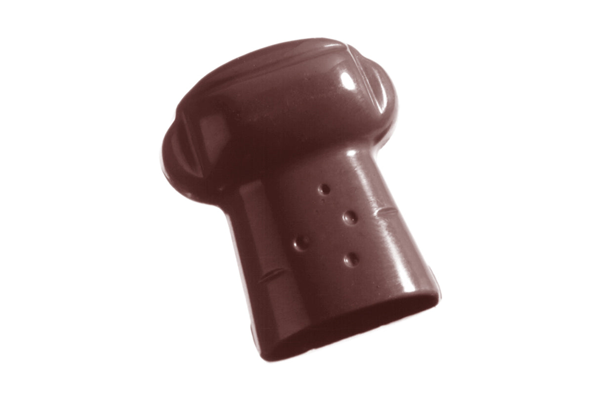 CW1103 - Chocolate World - Champagne Cork Polycarbonate Mould