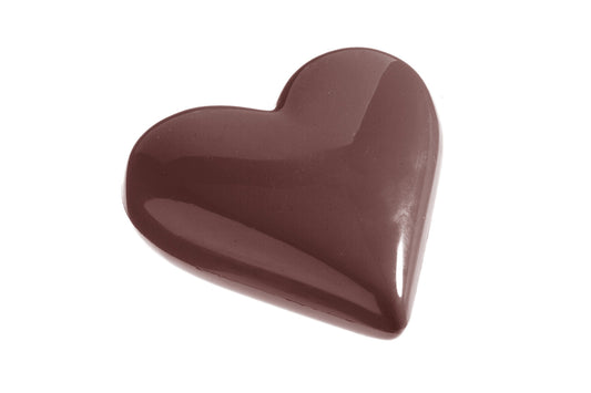 CW1148 - Chocolate World - Chocolate Heart 119 mm Polycarbonate Mould