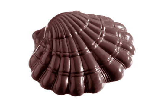 CW1154 - Chocolate World - Scallop 87 mm Polycarbonate Mould