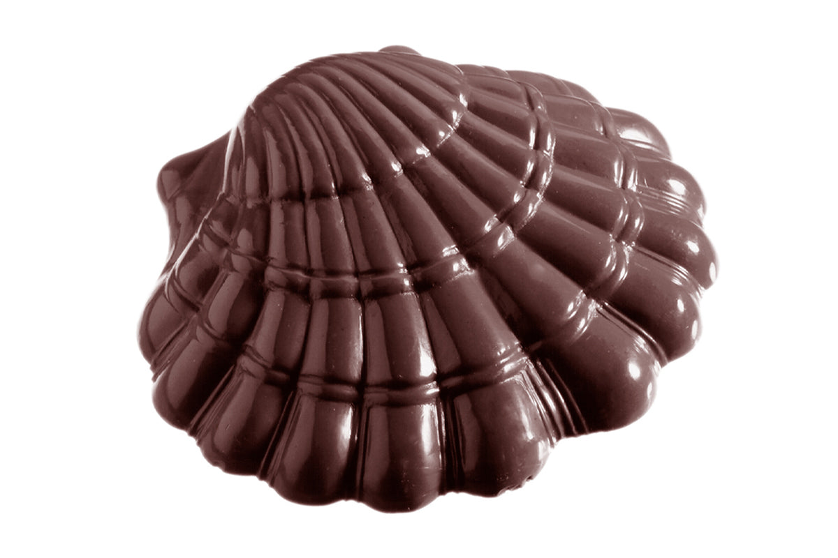 CW1155 - Chocolate World - Scallop 120 mm Polycarbonate Mould