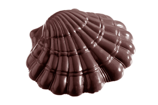 CW1155 - Chocolate World - Scallop 120 mm Polycarbonate Mould