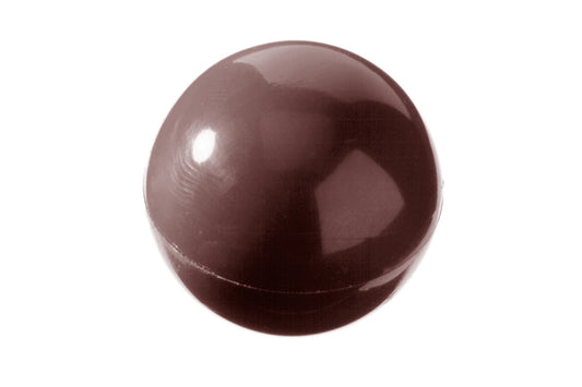 CW1158 - Chocolate World - Half Sphere Ø 25 mm Polycarbonate Mould