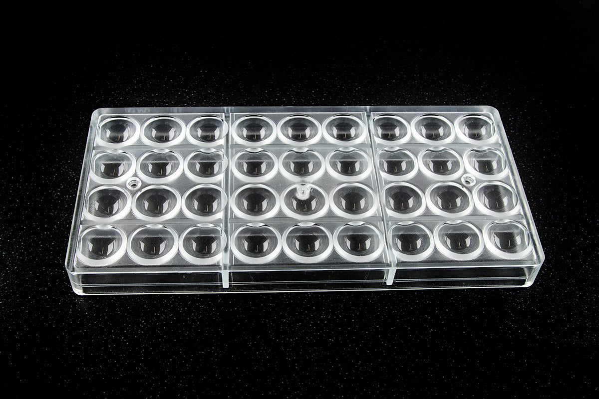CW1158 - Chocolate World - Half Sphere Ø 25 mm Polycarbonate Mould