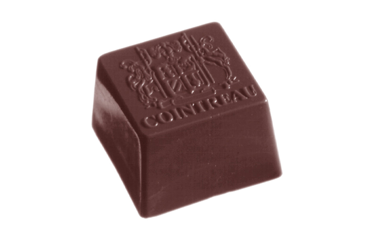 CW1168 - Chocolate World - Cointreau Square Polycarbonate Mould