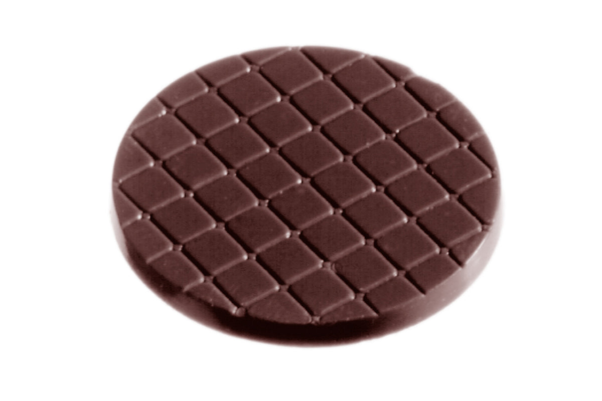CW1200 - Chocolate World - Chocolate Base Ø 26 mm Polycarbonate Mould