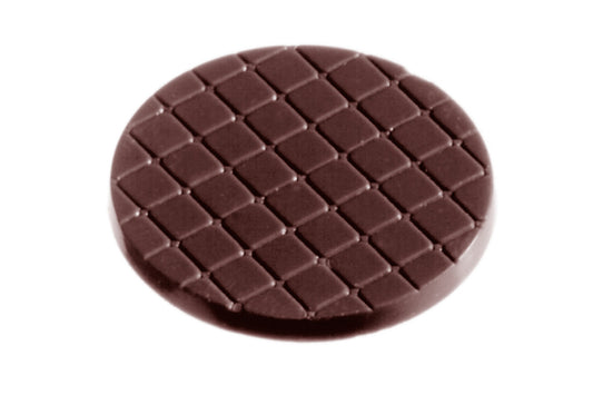 CW1200 - Chocolate World - Chocolate Base Ø 26 mm Polycarbonate Mould