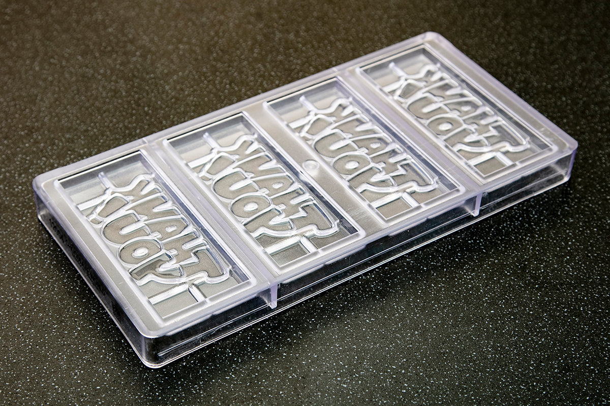 CW12004 - Chocolate World - "Thank You" Tablet Polycarbonate Mould