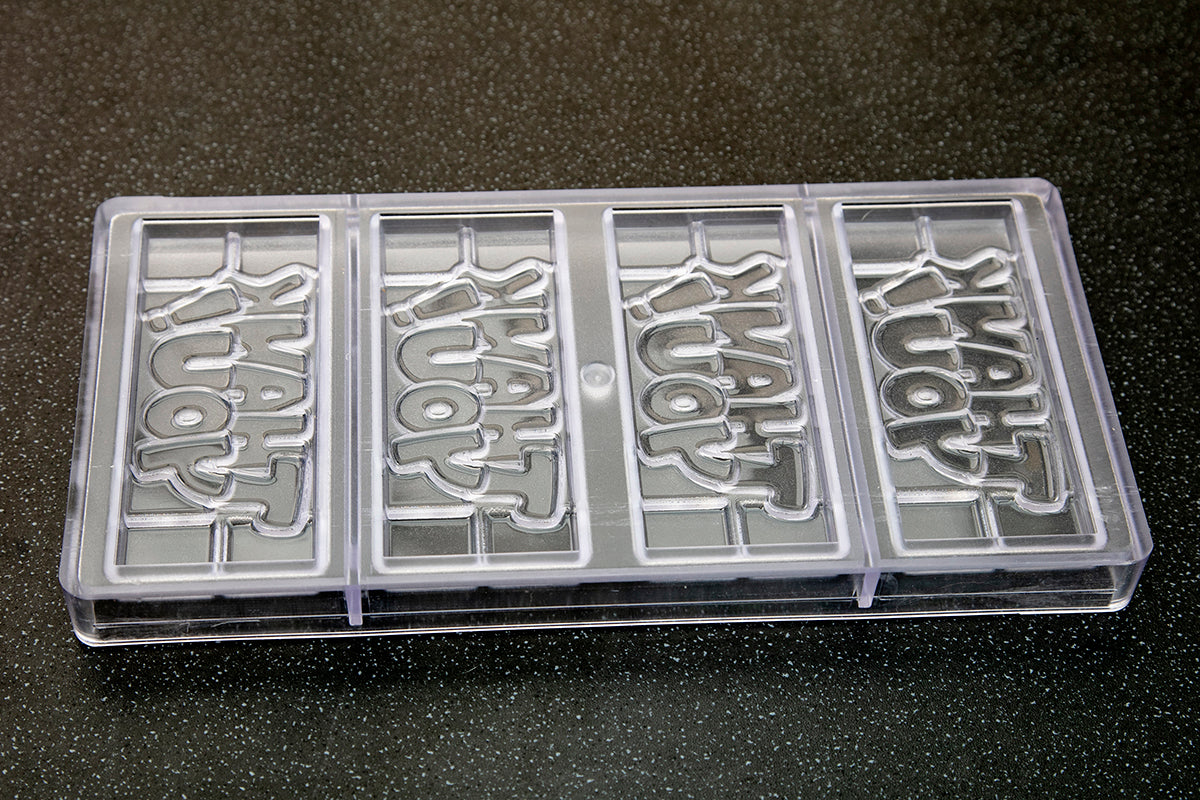 CW12004 - Chocolate World - "Thank You" Tablet Polycarbonate Mould