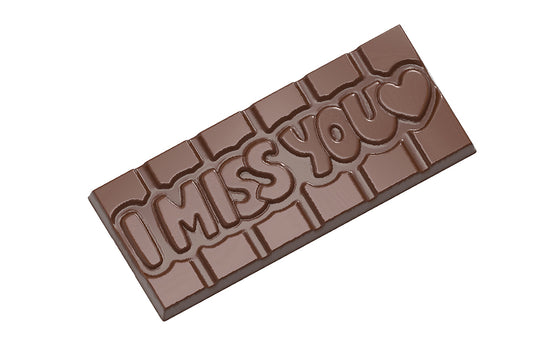CW12005 - Chocolate World - "I Miss You" Tablet Polycarbonate Mould