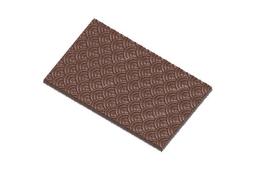 CW12007 - Chocolate World - Wave Pattern Tablet Polycarbonate Mould