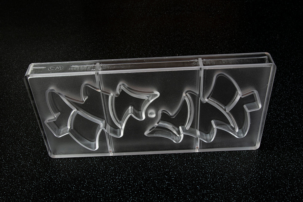 CW12008 - Chocolate World - Christmas Tree Tablet Polycarbonate Mould