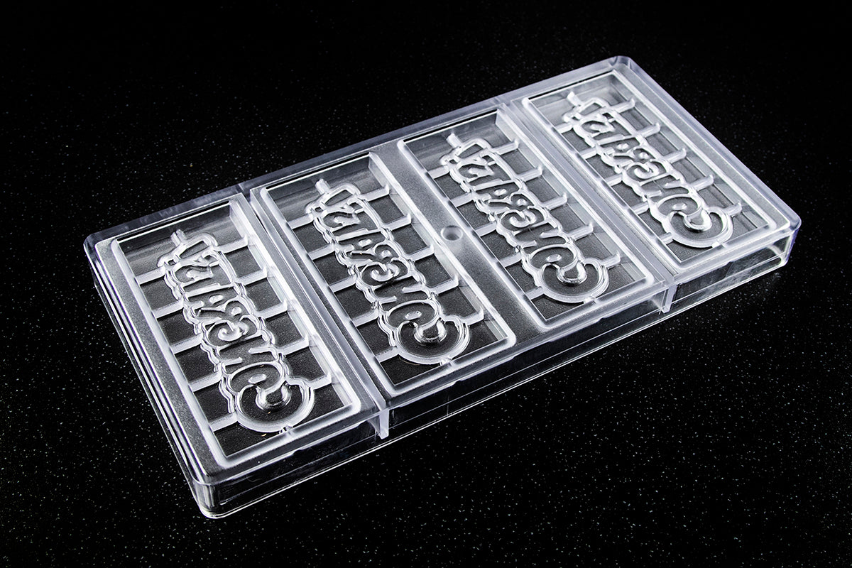 CW12011 - Chocolate World - "Congrats!" Tablet Polycarbonate Mould