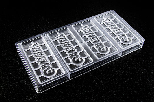 CW12011 - Chocolate World - "Congrats!" Tablet Polycarbonate Mould