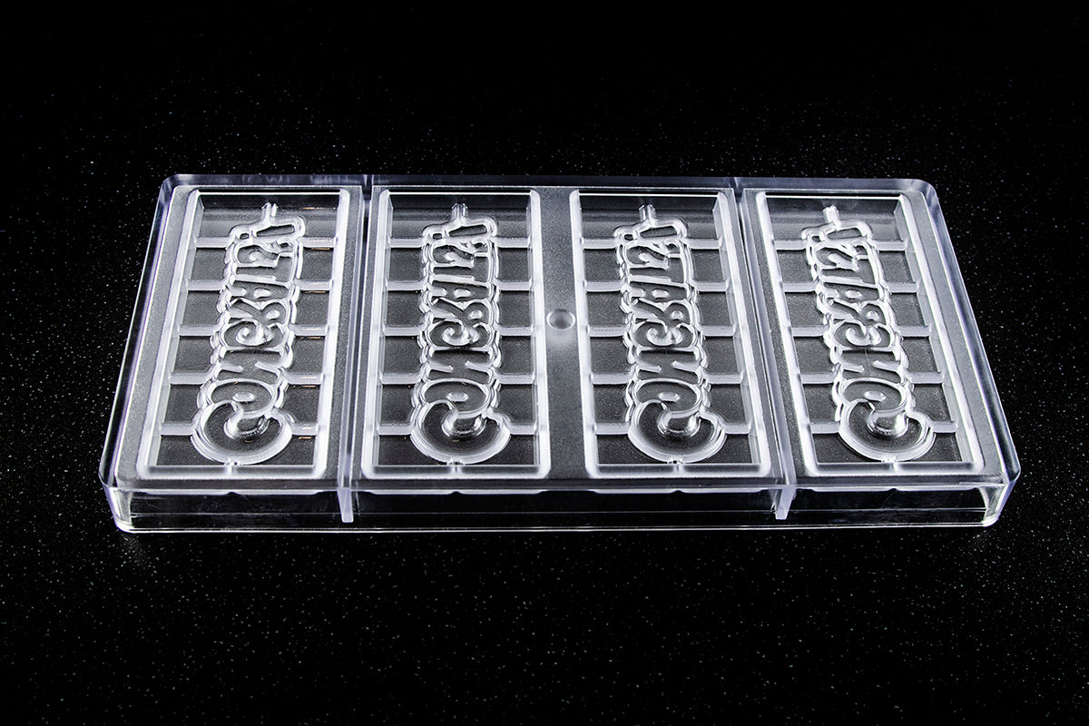 CW12011 - Chocolate World - "Congrats!" Tablet Polycarbonate Mould