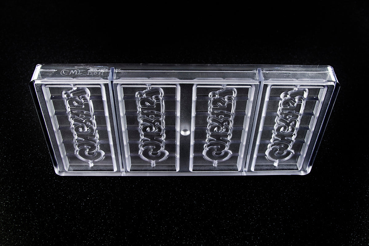 CW12011 - Chocolate World - "Congrats!" Tablet Polycarbonate Mould