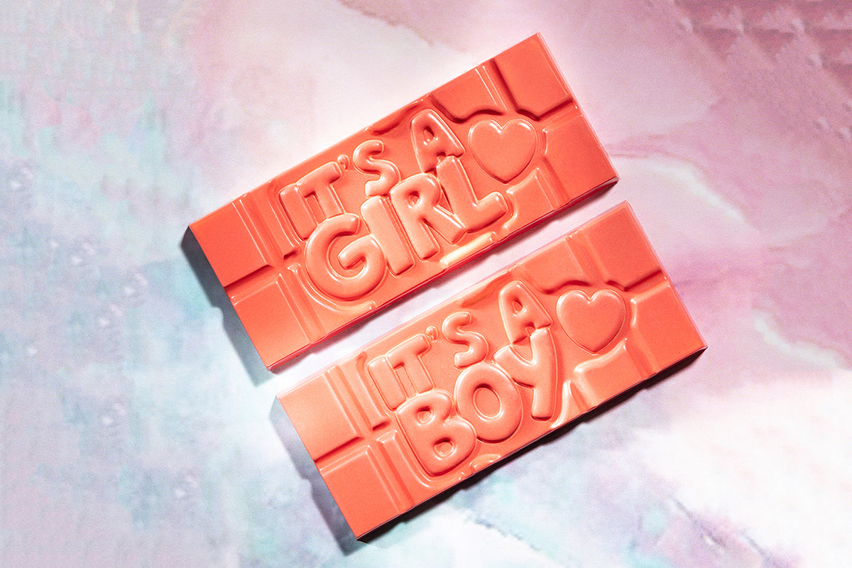 CW12012 - Chocolate World - "It's a Boy" / "It's a Girl" Polycarbonate Mould