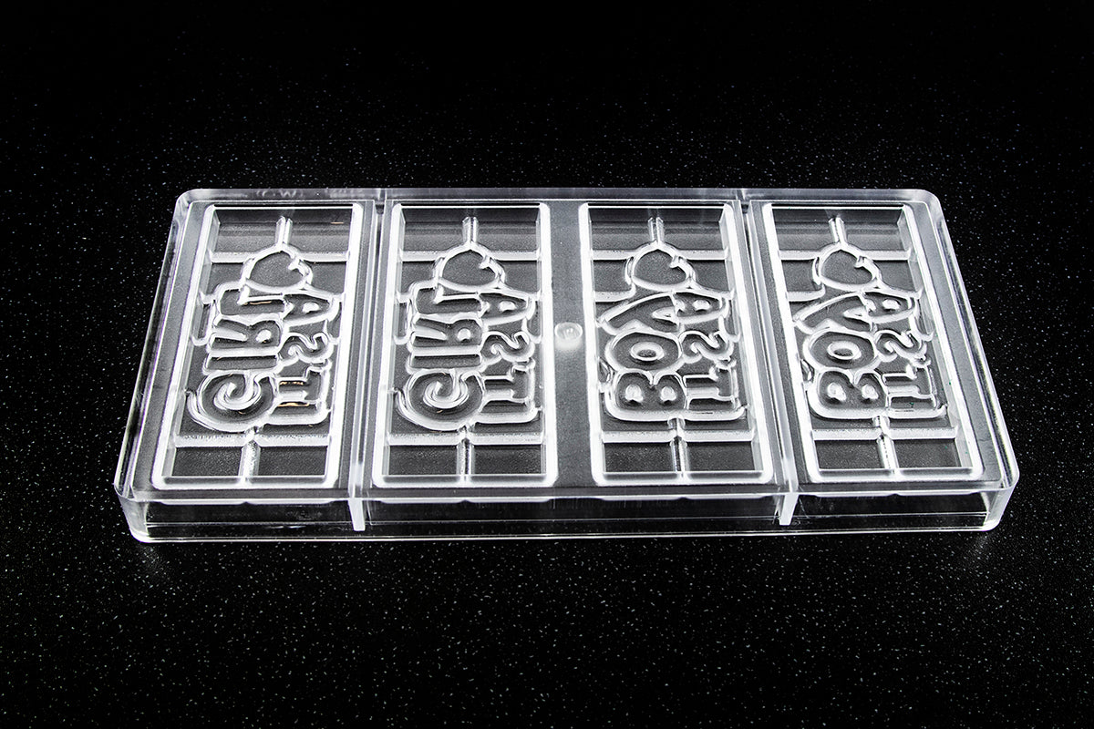CW12012 - Chocolate World - "It's a Boy" / "It's a Girl" Polycarbonate Mould