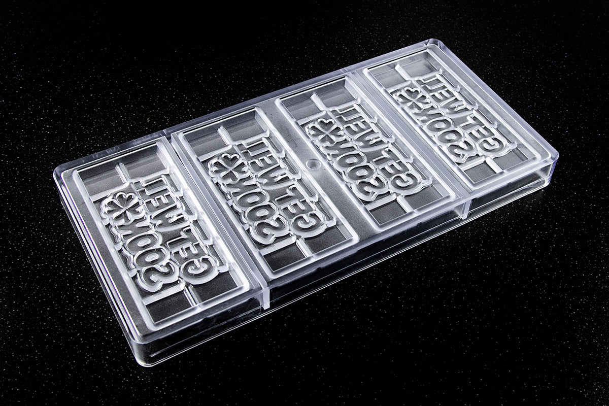 CW12013 - Chocolate World - "Get Well Soon" Tablet Polycarbonate Mould