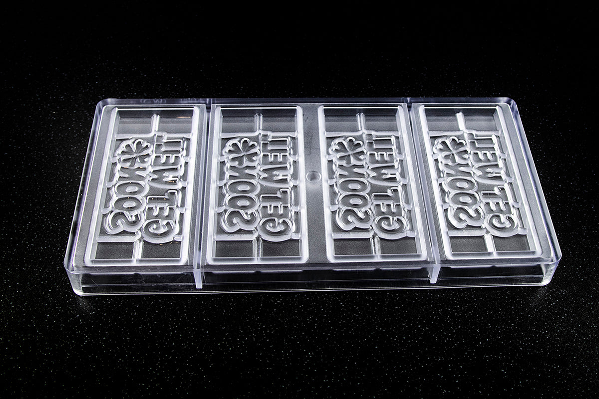 CW12013 - Chocolate World - "Get Well Soon" Tablet Polycarbonate Mould