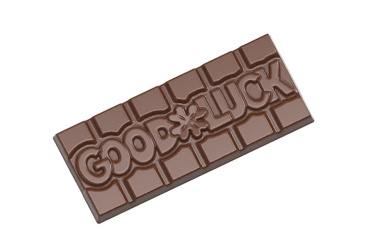 CW12014 - Chocolate World - "Good Luck" Tablet Polycarbonate Mould