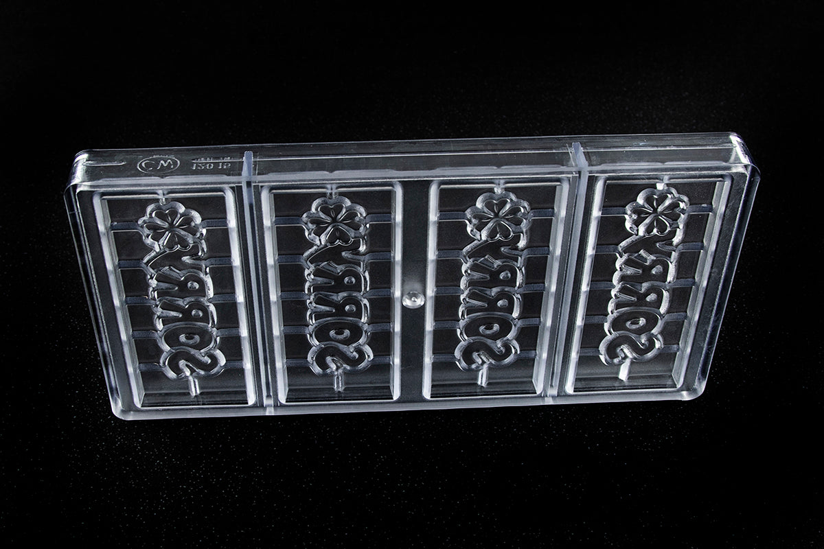 CW12015 - Chocolate World - "Sorry" Chocolate Tablet Polycarbonate Mould