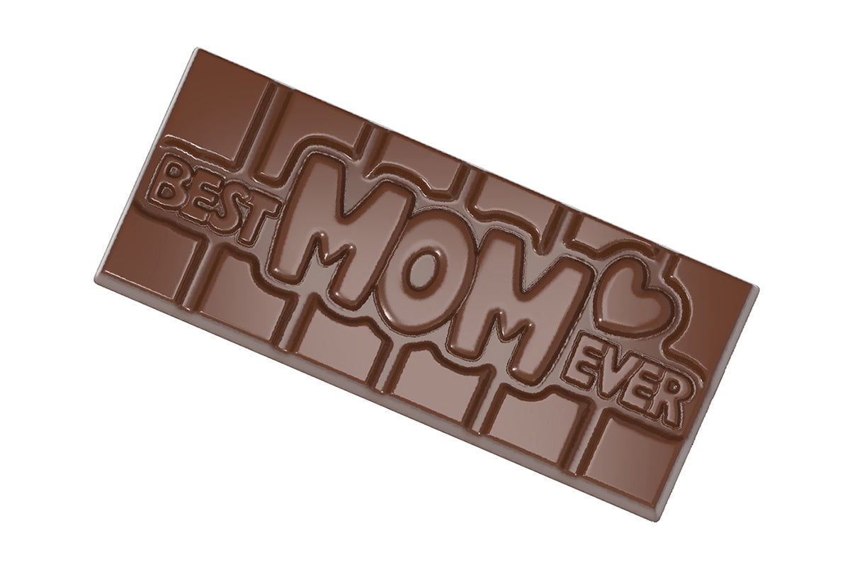 CW12016 - Chocolate World - ?Best Mom Ever? Tablet Polycarbonate Mould