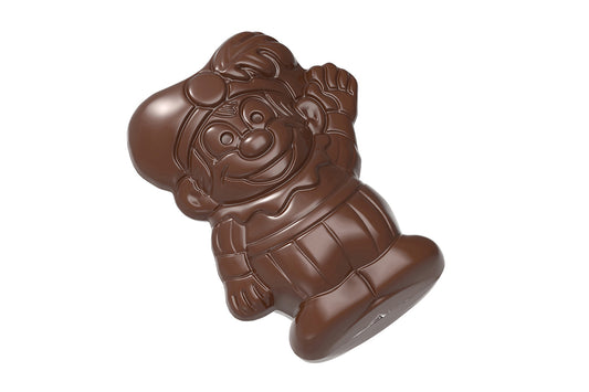 CW12021 - Chocolate World - Chocolate Pete Waves Polycarbonate Mould
