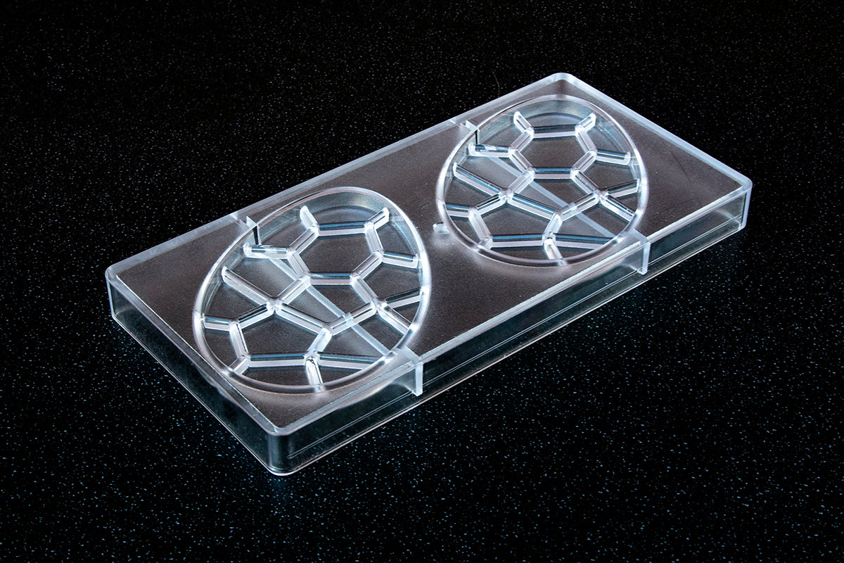 CW12028 - Chocolate World - "Easter Egg" Tablet Polycarbonate Mould