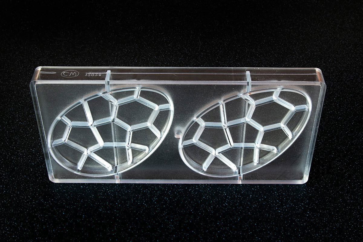 CW12028 - Chocolate World - "Easter Egg" Tablet Polycarbonate Mould