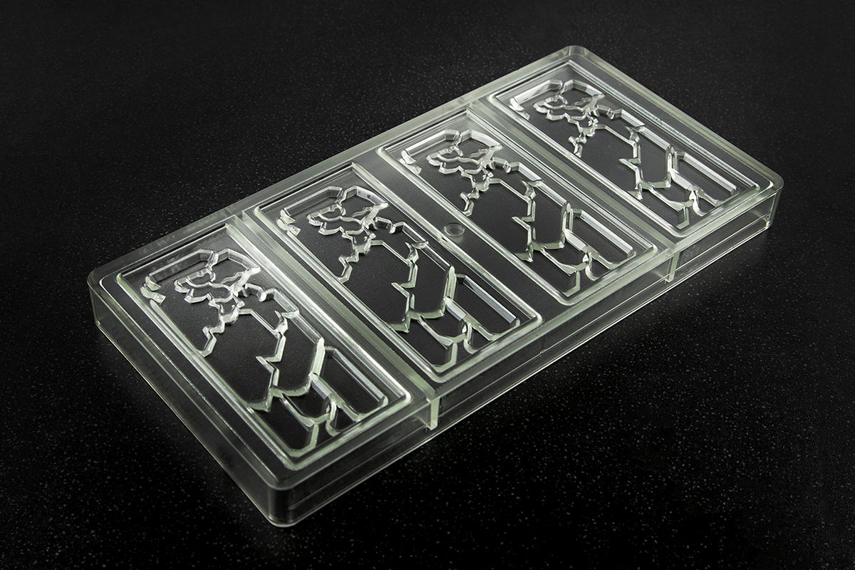 CW12030 - Chocolate World - Chocolate Eagle Tablet Polycarbonate Mould