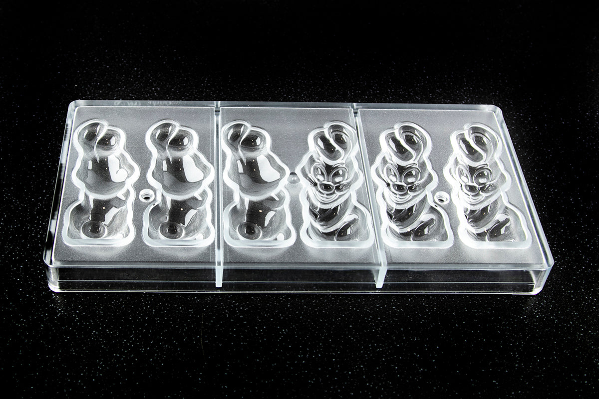 CW12031 - Chocolate World - Chocolate Hare Polycarbonate Mould