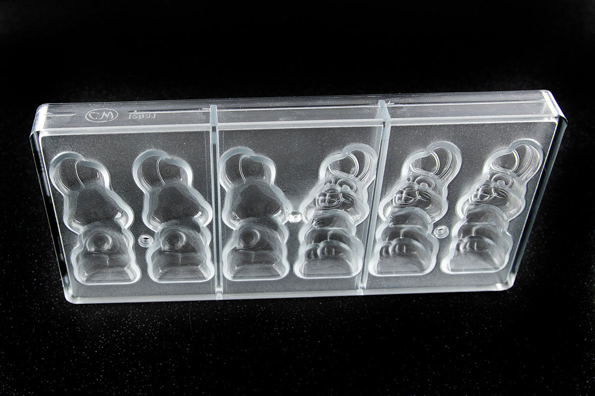 CW12031 - Chocolate World - Chocolate Hare Polycarbonate Mould