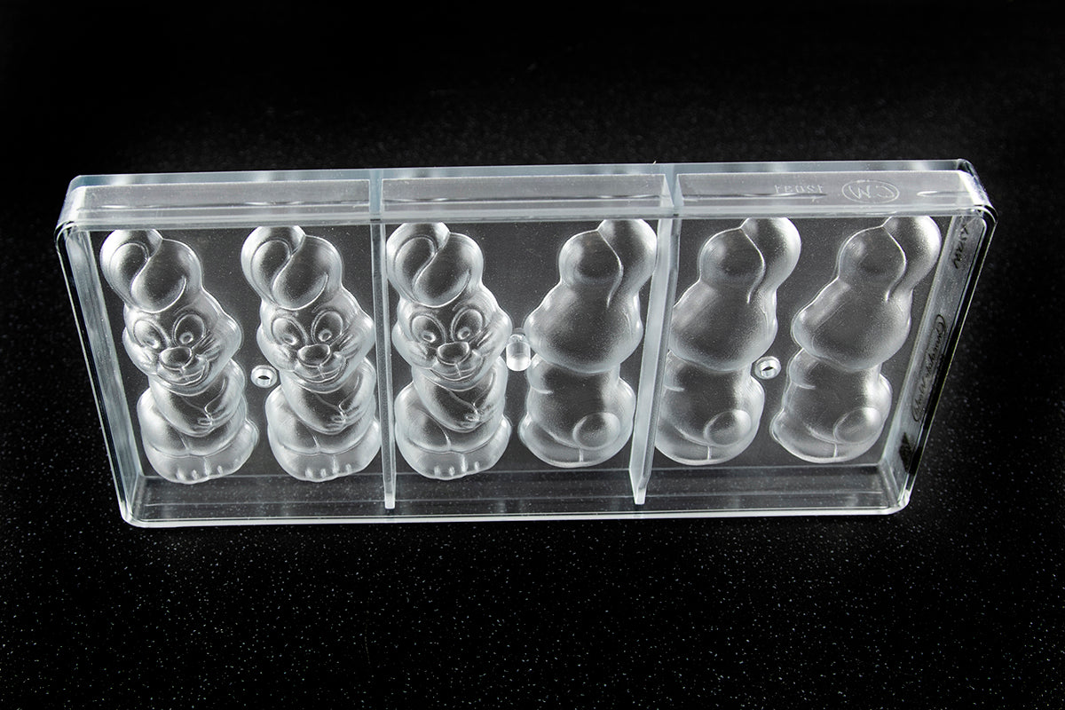 CW12031 - Chocolate World - Chocolate Hare Polycarbonate Mould