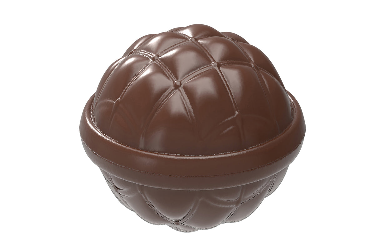 CW12043 - Chocolate World - Chesterfield Chocolate Bomb Polycarbonate Mould
