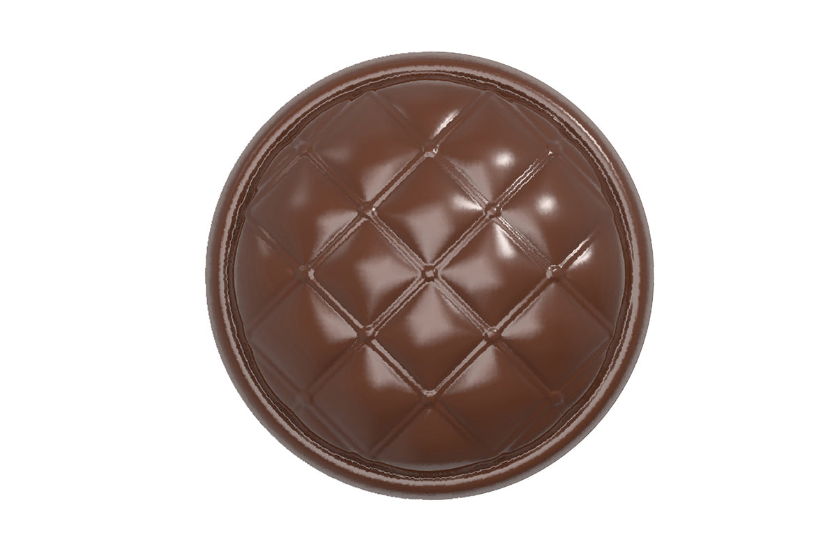 CW12043 - Chocolate World - Chesterfield Chocolate Bomb Polycarbonate Mould