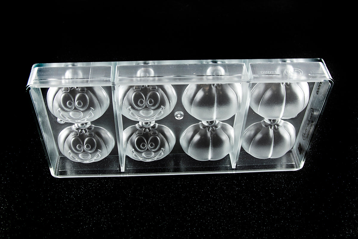 CW12050 - Chocolate World - Halloween Pumpkin Polycarbonate Mould