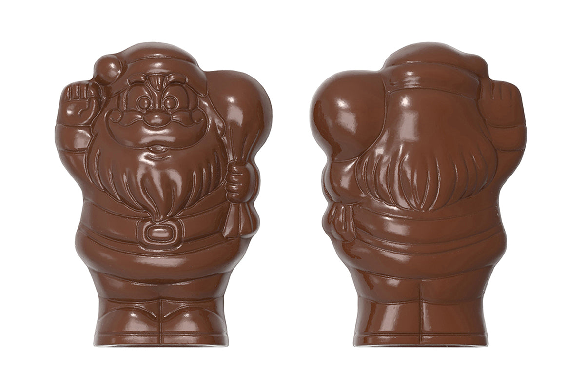 CW12052 - Chocolate World - Chocolate Santa Claus Polycarbonate Mould