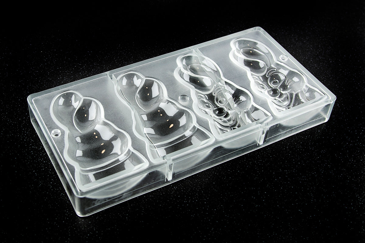CW12053 - Chocolate World - Bust Easter Bunny Polycarbonate Mould