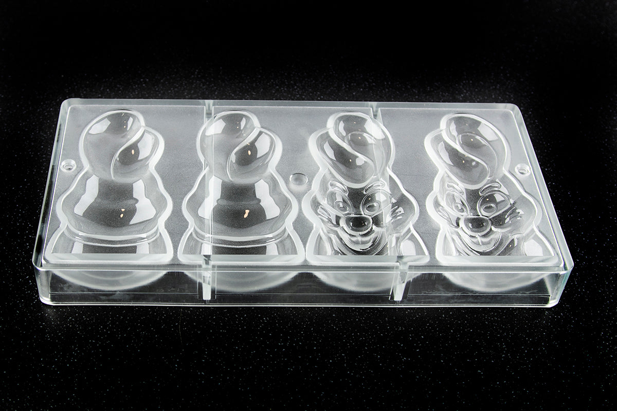 CW12053 - Chocolate World - Bust Easter Bunny Polycarbonate Mould