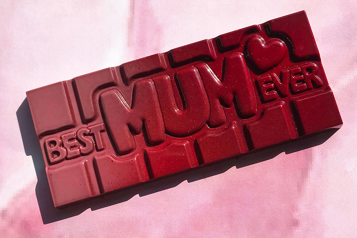 CW12055 - Chocolate World - "Best Mum Ever" Tablet Polycarbonate Mould